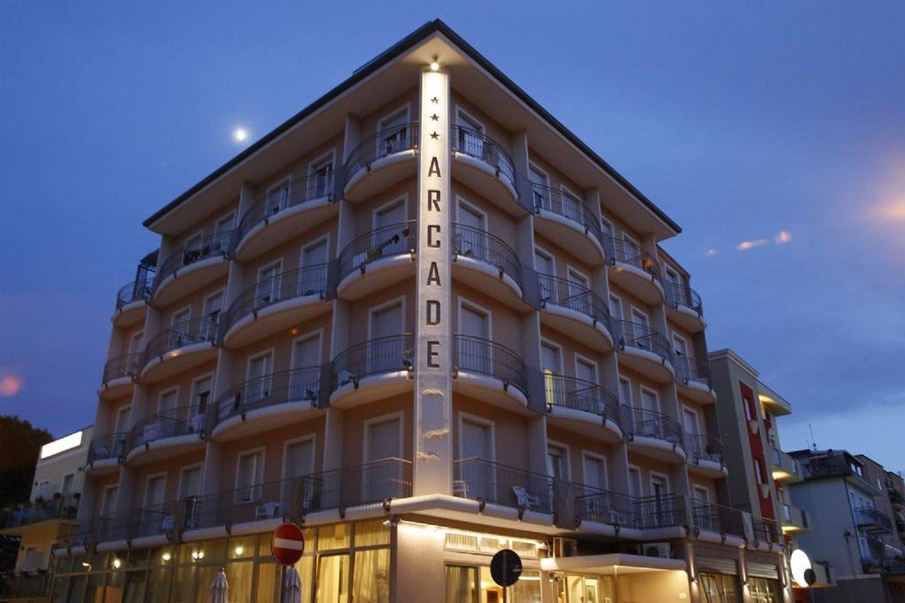 Hotel Arcade Rimini Exteriér fotografie